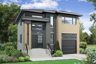 1458 Square Foot 3-Bed Contemporary Home Plan
