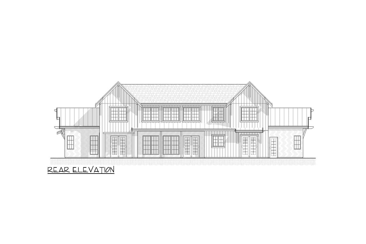 Plan 330004WLE: New American Home Plan with Open Main Level - 3828 Sq Ft - Image #7 - Country, Craftsman, New American
