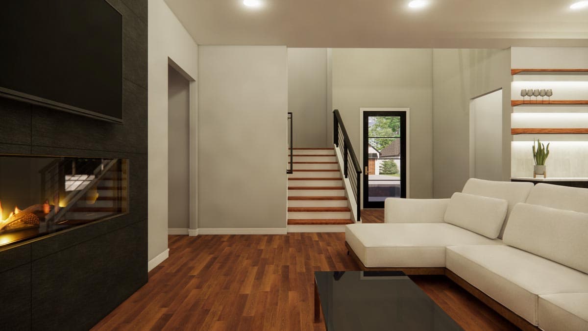 Plan 421509CHD: Contemporary European Home Plan with Over 2,700 Square Feet of Living Space - Image #10 - Contemporary, European, Transitional