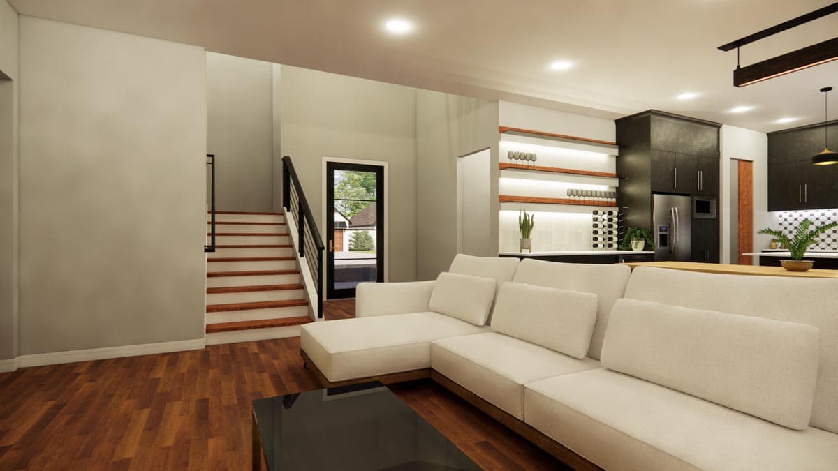 Plan 421509CHD: Contemporary European Home Plan with Over 2,700 Square Feet of Living Space - Image #11 - Contemporary, European, Transitional