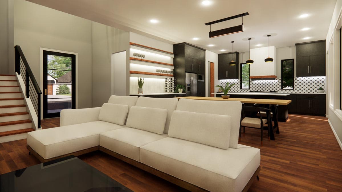 Plan 421509CHD: Contemporary European Home Plan with Over 2,700 Square Feet of Living Space - Image #12 - Contemporary, European, Transitional