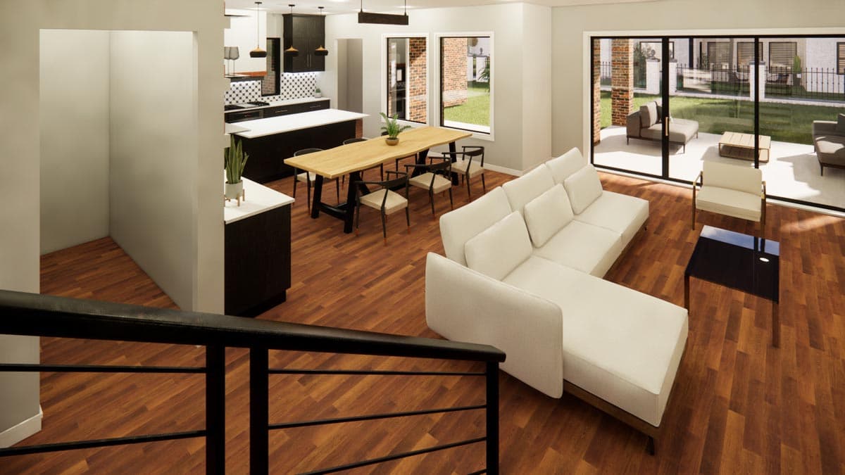 Plan 421509CHD: Contemporary European Home Plan with Over 2,700 Square Feet of Living Space - Image #13 - Contemporary, European, Transitional