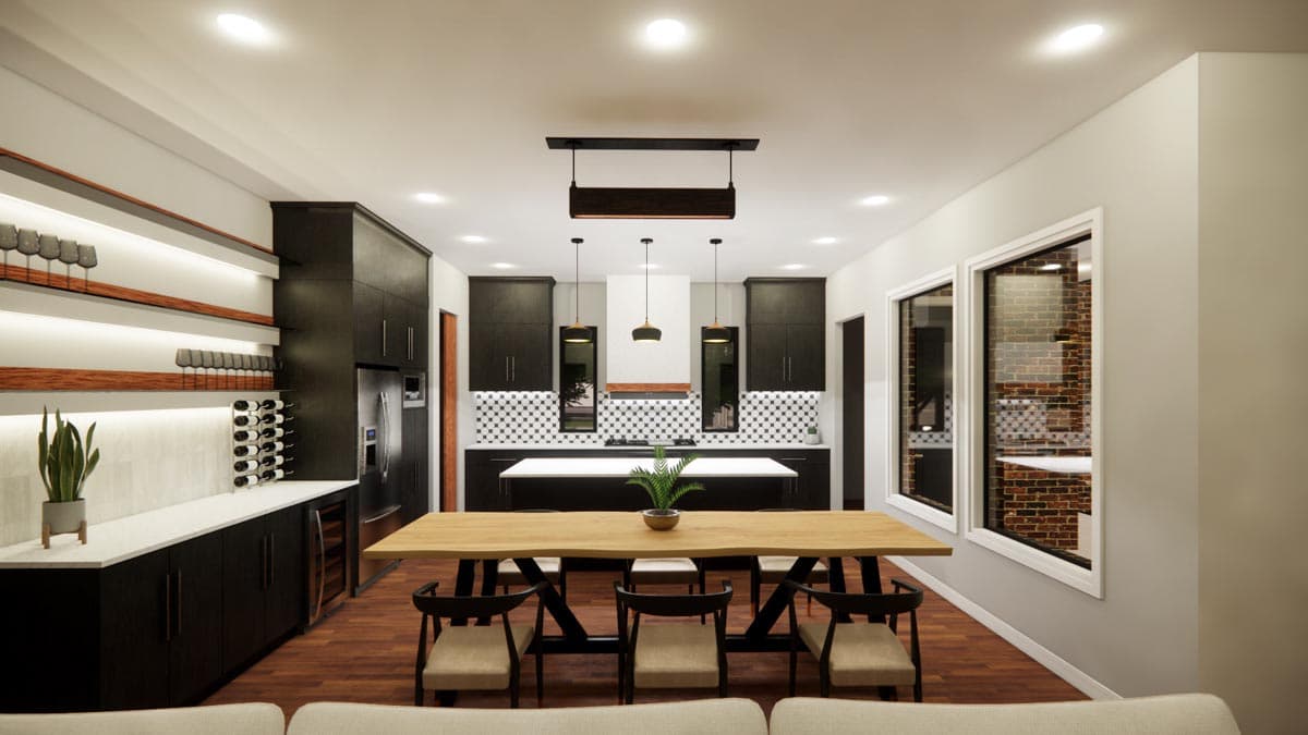 Plan 421509CHD: Contemporary European Home Plan with Over 2,700 Square Feet of Living Space - Image #14 - Contemporary, European, Transitional