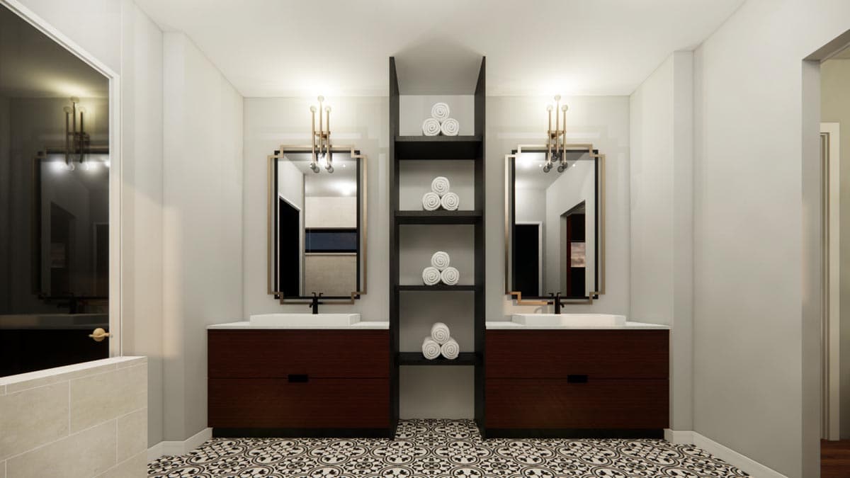 Plan 421509CHD: Contemporary European Home Plan with Over 2,700 Square Feet of Living Space - Image #27 - Contemporary, European, Transitional