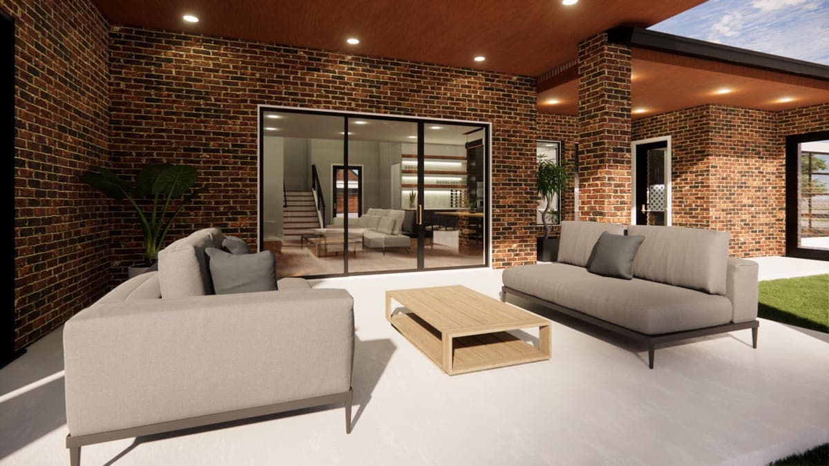 Plan 421509CHD: Contemporary European Home Plan with Over 2,700 Square Feet of Living Space - Image #30 - Contemporary, European, Transitional