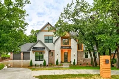 Contemporary European Home Plan with Over 2,700 Square Feet of Living Space