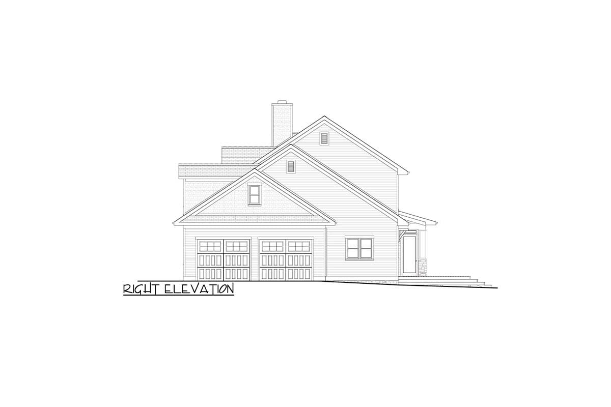 Plan 871032JEN: New American Country House Plan with Screened Porch and Main-level Master Bedroom - Image #17 - Country, Craftsman, New American, Traditional