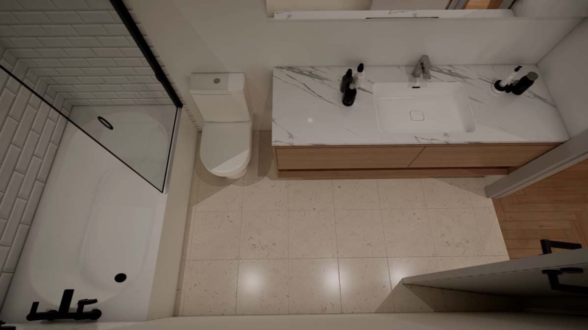 Plan 818050JSS: Transitional House Plan with Central Open Living Space - 2330 Sq Ft - Image #31 - Contemporary, Hill Country, Modern Farmhouse, Transitional