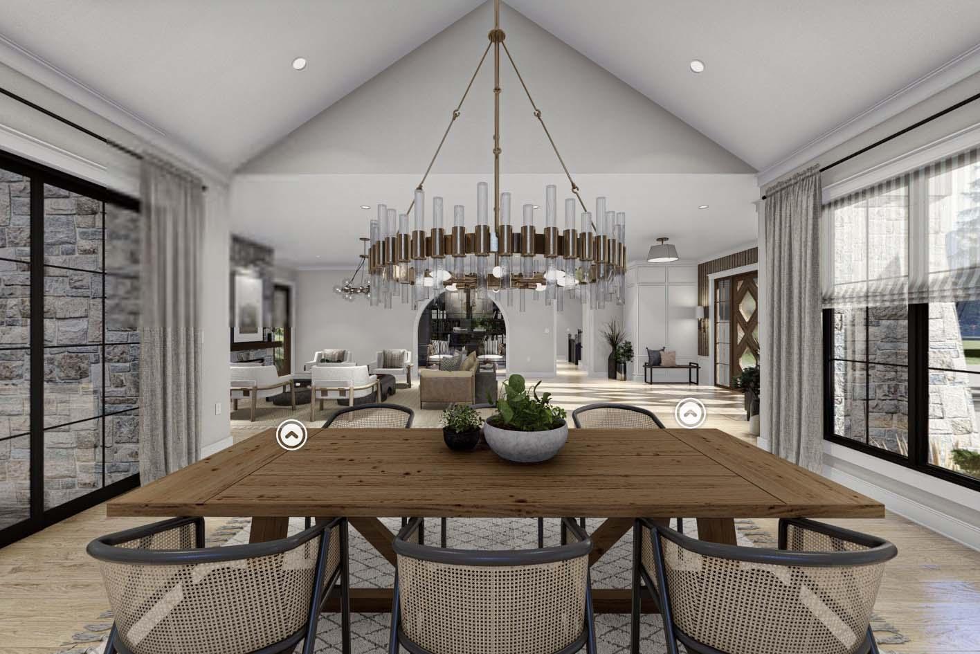 Plan 623224DJ: 4000 Square Foot Modern French Country House Plan with Beautiful Library - Virtual Tour Cover Image - Contemporary, European, French Country, Mountain, New American, Rustic, Transitional