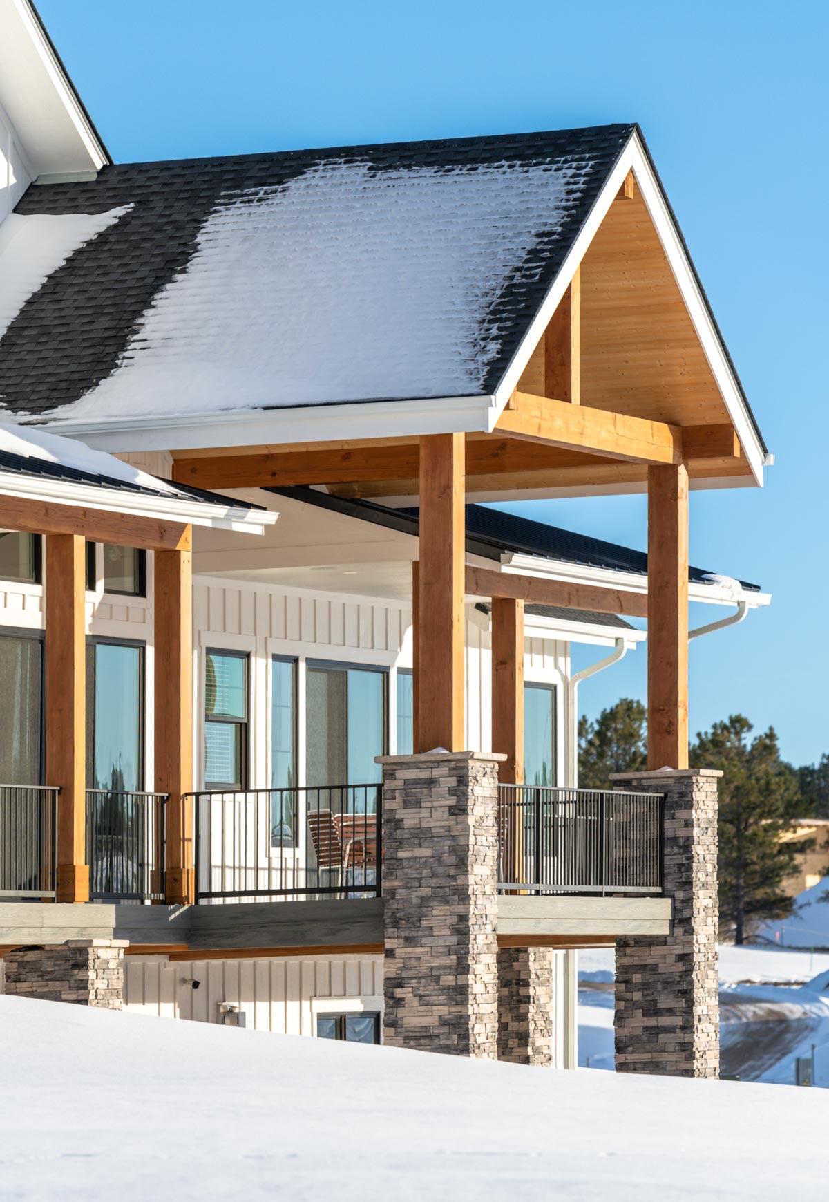 Plan 95201RW: Sloping Lot Mountain Farmhouse Plan Under 2800 Square Feet with Lower Level Expansion - Image #5 - Country, Craftsman, Farmhouse, Modern Farmhouse, Mountain, New American, Southern, Traditional