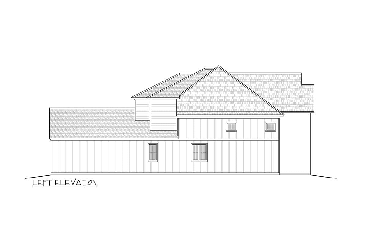 Plan 125000LEW: 4-Bed Transitional European House Plan Under 2800 Square Feet with Elaborate Outdoor Kitchen - Image #21 - Acadian, European, New American, Southern, Transitional