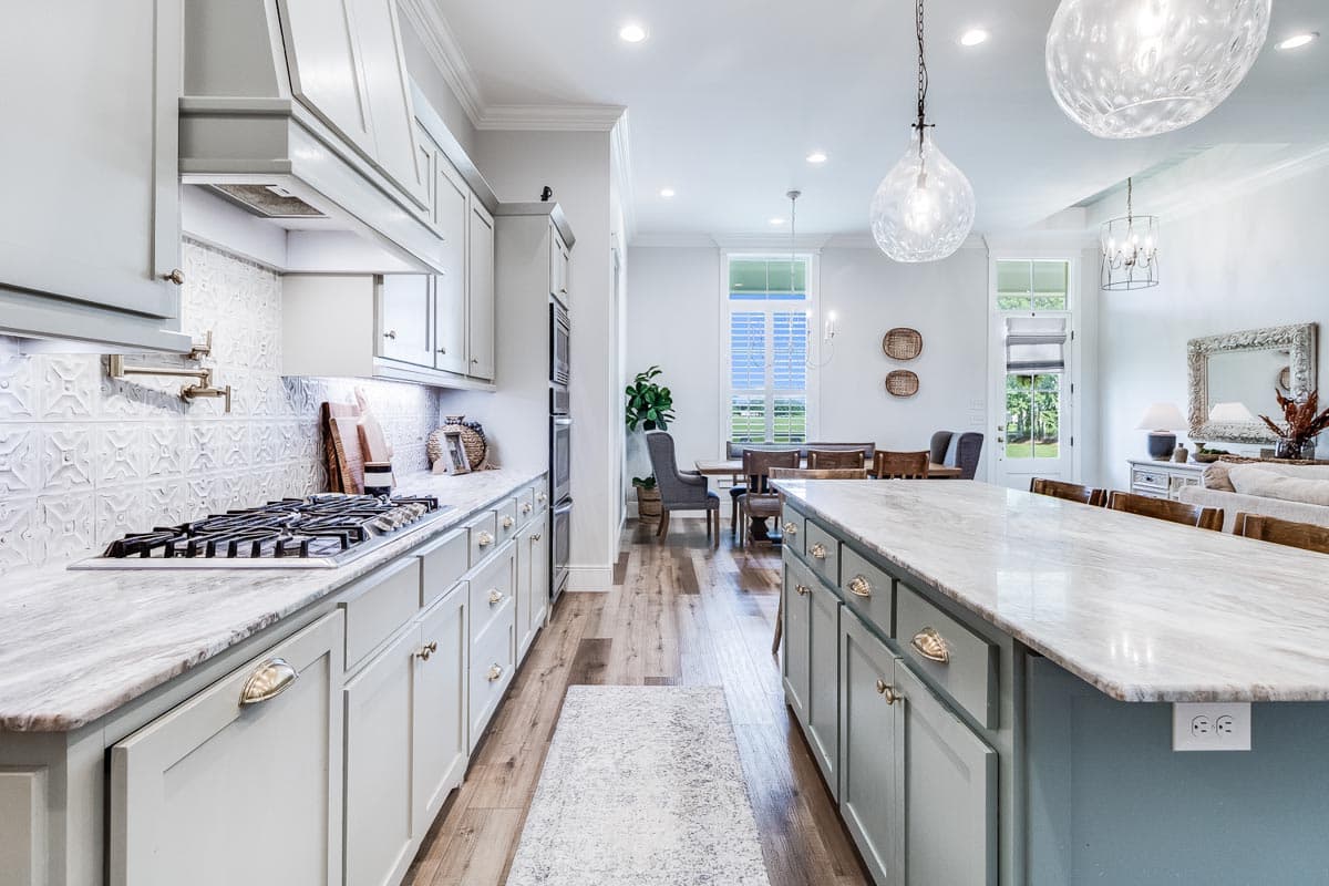 Plan 125002LEW: 2259 Square Foot Acadian-Style Farmhouse Plan with Outdoor Kitchen - Image #7 - Acadian, Country, Farmhouse, Modern Farmhouse, New American, Southern, Southern Traditional, Traditional