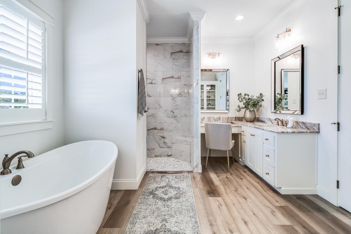 Plan 125002LEW: 2259 Square Foot Acadian-Style Farmhouse Plan with Outdoor Kitchen - Image #9 - Acadian, Country, Farmhouse, Modern Farmhouse, New American, Southern, Southern Traditional, Traditional