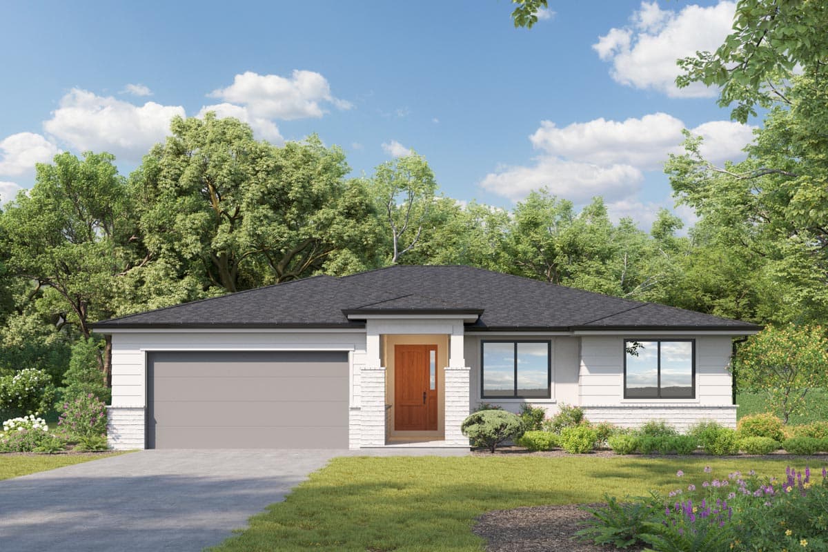 Plan 950000RWB: HomeBuilder's ProSpec Pack: 5 Versatile House Plans for Subdivisions & Developments - Image #4 - Country, Craftsman, New American, Ranch