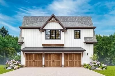 942 Square Foot Craftsman Garage Apartment