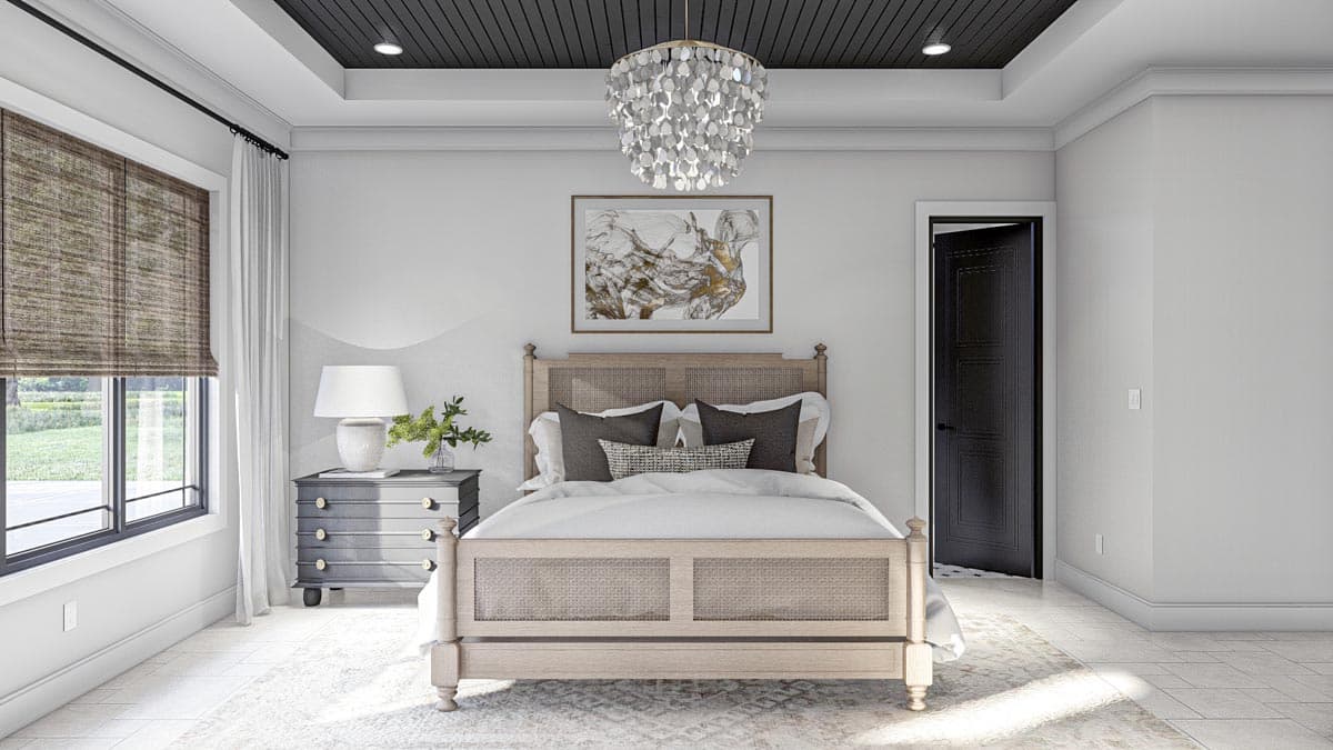 Plan 623226DJ: 2230 Square Foot Modern Prairie House Plan with 3 Beds and an RV Garage - Image #11 - Contemporary, New American, Prairie, Ranch, Transitional