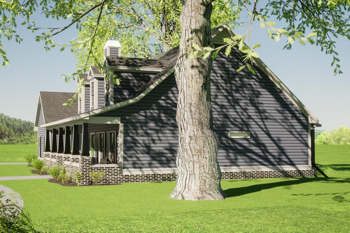 Plan 86385HH: 5300 Square Foot Country Craftsman Plan with Optional Second Level Apartment - Image #8 - Country, Craftsman