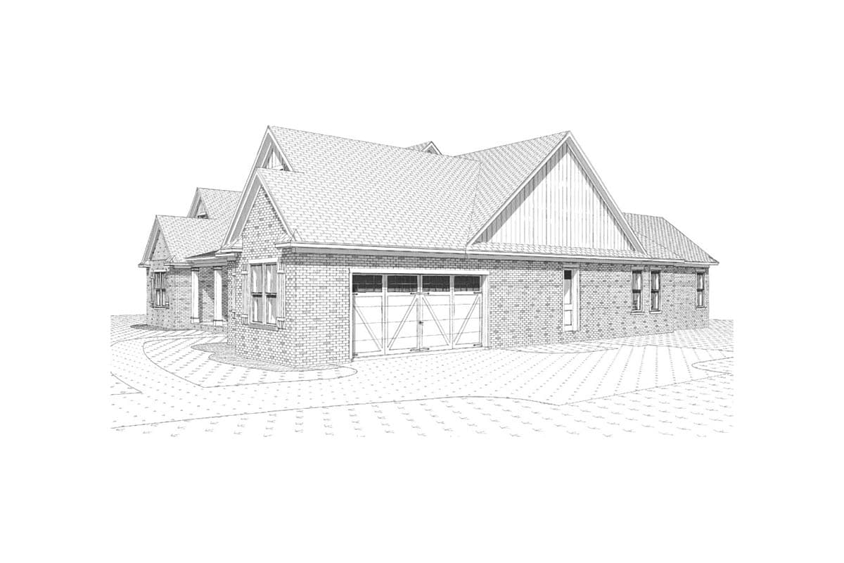 Plan 86384HH: 3248 Square Foot 4-Bed House Plan with Formal and Informal Dining - Image #4 - Country, Craftsman, New American, Ranch, Traditional