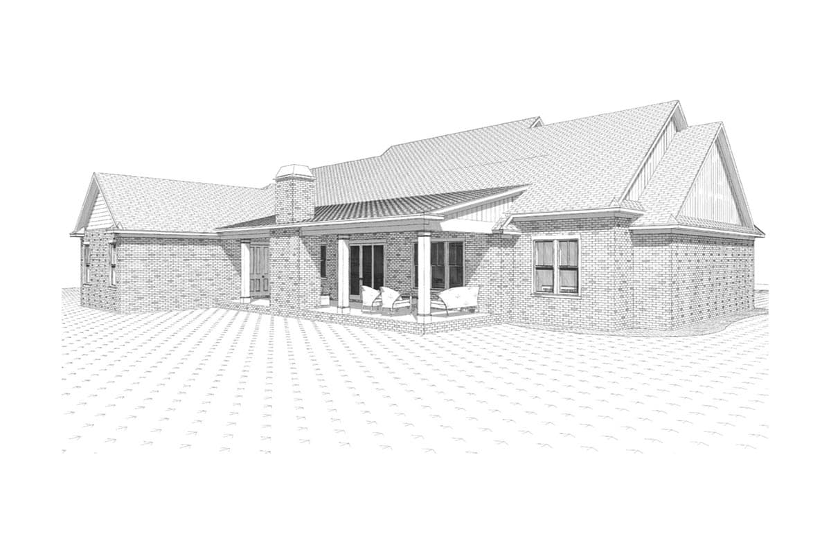 Plan 86384HH: 3248 Square Foot 4-Bed House Plan with Formal and Informal Dining - Image #6 - Country, Craftsman, New American, Ranch, Traditional