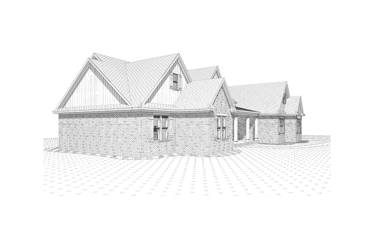 Plan 86384HH: 3248 Square Foot 4-Bed House Plan with Formal and Informal Dining - Image #7 - Country, Craftsman, New American, Ranch, Traditional