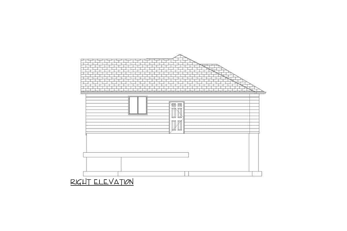 Plan 61430UT: 1261 Square Foot One-Level House Plan with Option to Finish Basement - Image #20 - Ranch, Traditional