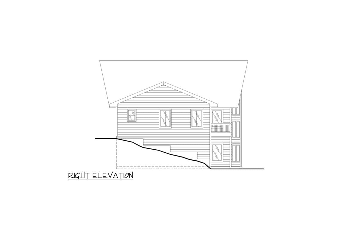 Plan 35031GH: Contemporary Mountain House Plan with 5 Bedrooms and Walkout Lower Level - Image #5 - Contemporary, Mountain