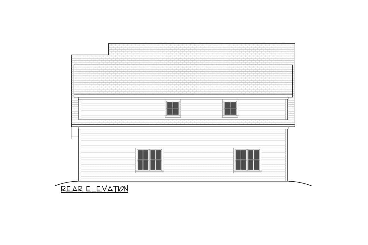 Plan 810018RBT: 1345 Square Foot Carriage House Plan with Flex Room - Image #6 - Carriage, Country, Craftsman, Traditional
