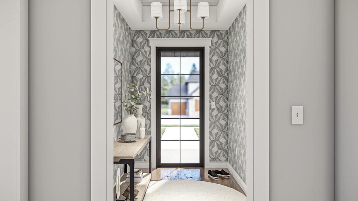 Plan 623229DJ: 2780 Square Foot 3-Bed Craftsman Farmhouse with Parking for 3 Cars - Image #8 - Bungalow, Country, Craftsman, Modern Farmhouse, New American, Traditional