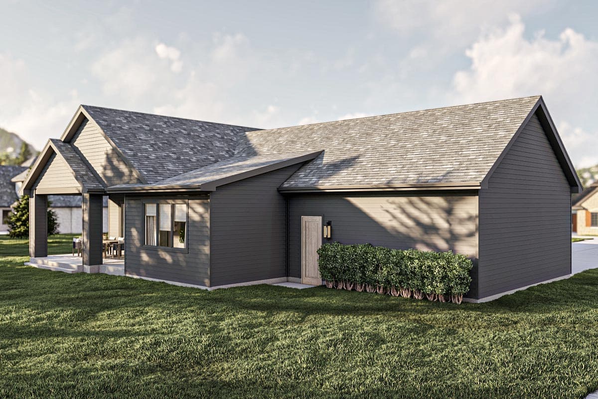 Plan 623229DJ: 2780 Square Foot 3-Bed Craftsman Farmhouse with Parking for 3 Cars - Image #19 - Bungalow, Country, Craftsman, Modern Farmhouse, New American, Traditional