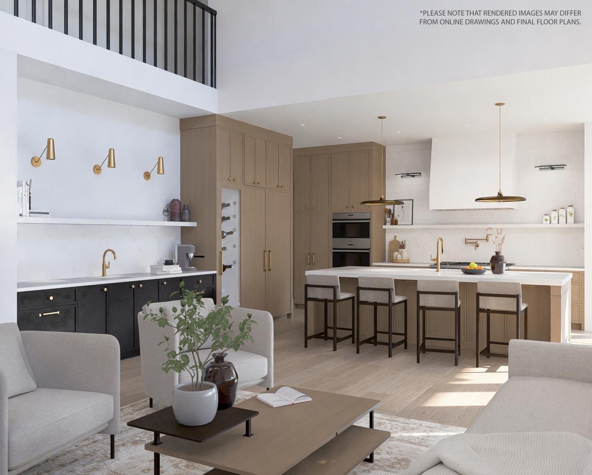 Plan 270071AF: Modern Farmhouse Plan with 2-Story Great Room - 3780 Sq Ft - Image #6 - Country, Craftsman, Farmhouse, Modern Farmhouse, New American