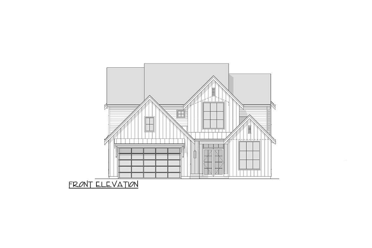 Plan 270071AF: Modern Farmhouse Plan with 2-Story Great Room - 3780 Sq Ft - Image #13 - Country, Craftsman, Farmhouse, Modern Farmhouse, New American