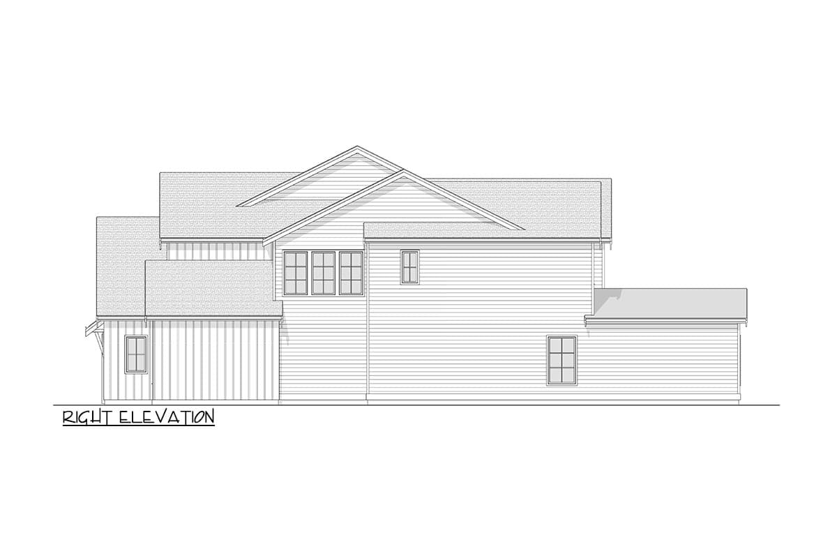 Plan 270071AF: Modern Farmhouse Plan with 2-Story Great Room - 3780 Sq Ft - Image #16 - Country, Craftsman, Farmhouse, Modern Farmhouse, New American
