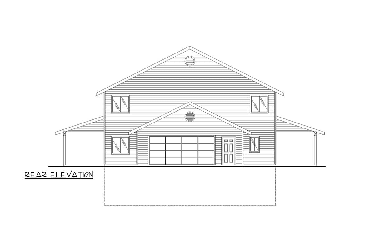 Plan 35041GH: Spacious Country Farmhouse House Plan with 3 Beds and Wraparound Porch - Image #5 - Country, Farmhouse