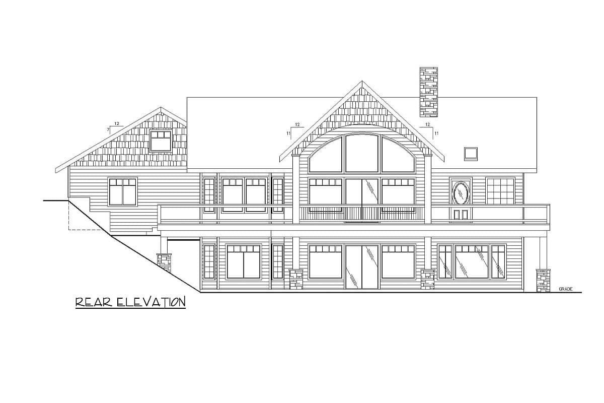 Plan 35042GH: King of the Hill - Image #4 - Contemporary, Mountain, Vacation