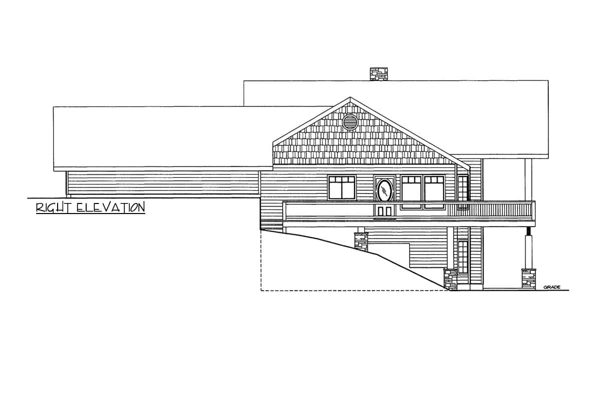 Plan 35042GH: King of the Hill - Image #5 - Contemporary, Mountain, Vacation