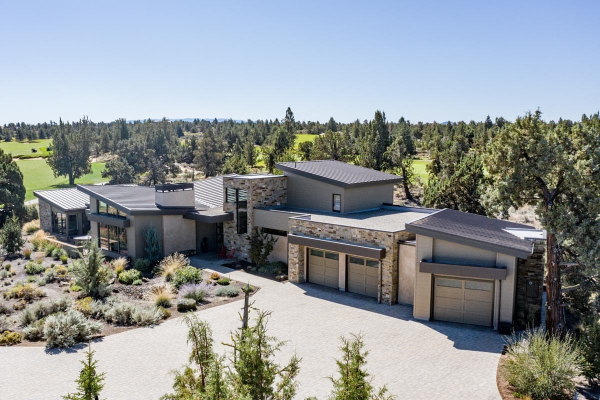 Plan 54245HU: Sprawling Mountain Modern Home Plan with Ample Outdoor Living Space - Image #7 - Contemporary, Mid Century Modern, Modern, Mountain, New American, Rustic, Transitional