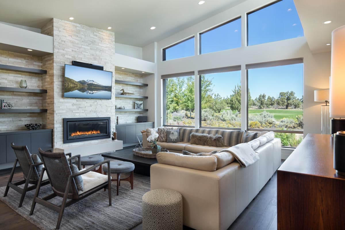 Plan 54245HU: Sprawling Mountain Modern Home Plan with Ample Outdoor Living Space - Image #13 - Contemporary, Mid Century Modern, Modern, Mountain, New American, Rustic, Transitional