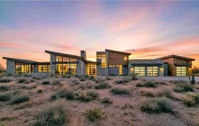 Sprawling Mountain Modern Home Plan with Ample Outdoor Living Space
