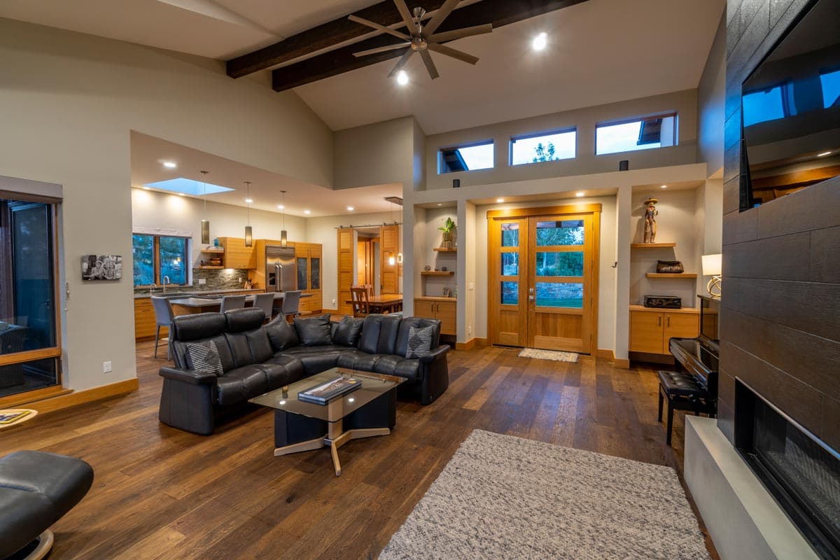 Plan 54246HU: Modern Mountain Home Plan Under 3000 Square Feet with Tandem 3-Car Garage - Image #21 - Contemporary, Craftsman, Modern, Prairie, Ranch