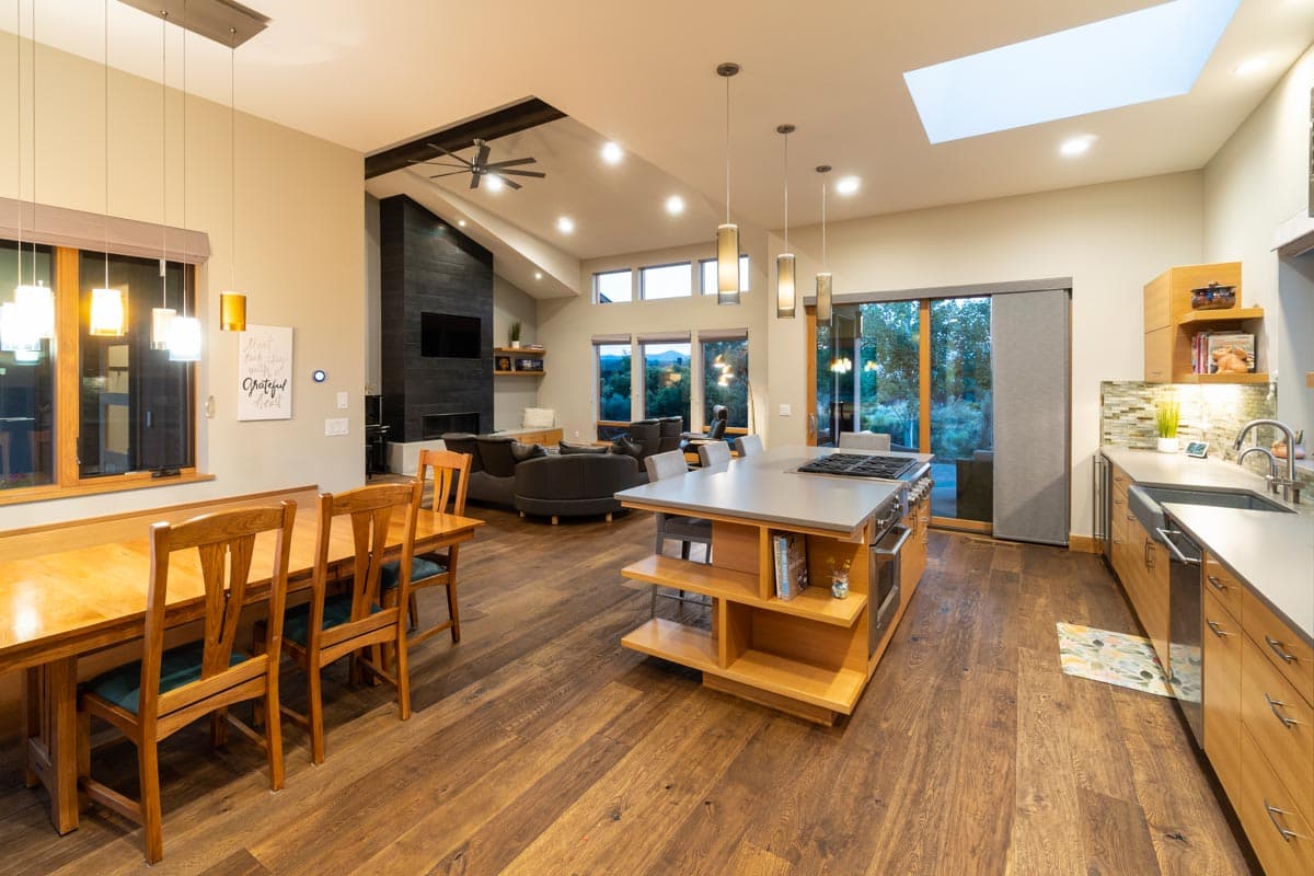 Plan 54246HU: Modern Mountain Home Plan Under 3000 Square Feet with Tandem 3-Car Garage - Image #29 - Contemporary, Craftsman, Modern, Prairie, Ranch