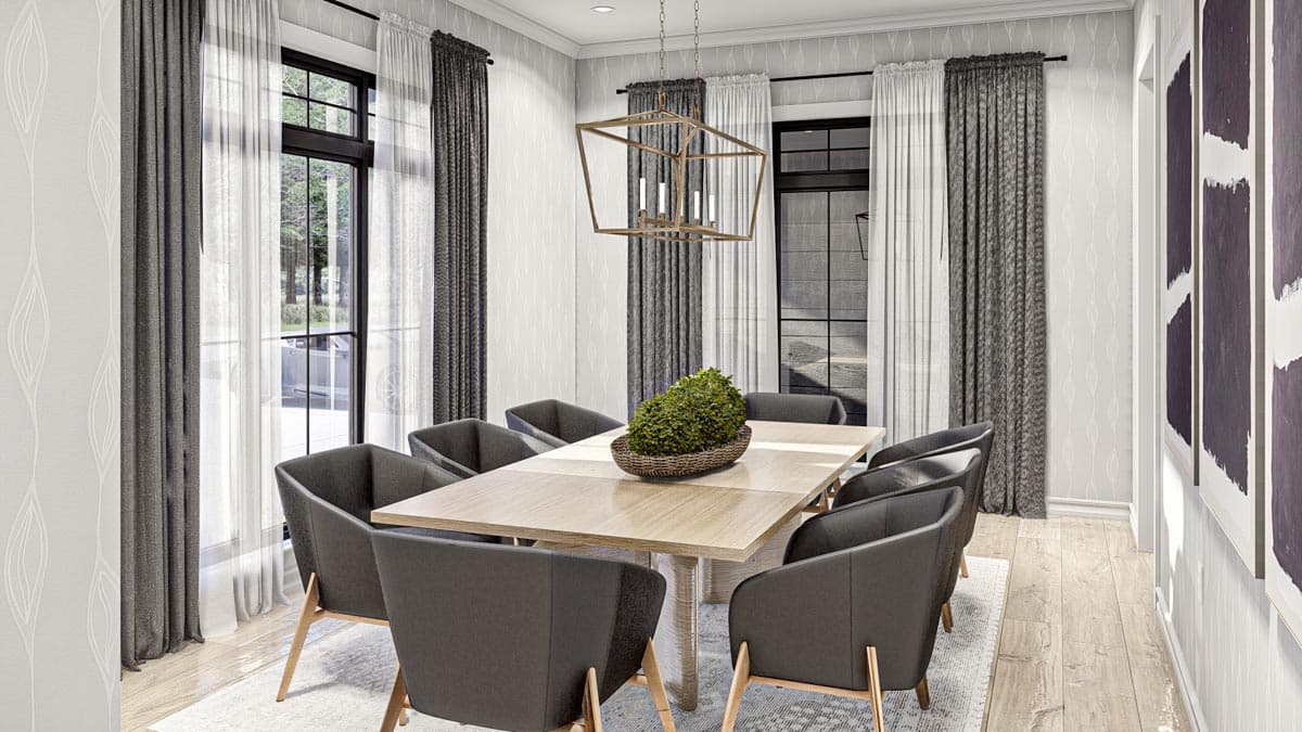 Plan 623230DJ: Rustic Craftsman House Plan Under 3800 Square Feet with Two Garages - Image #8 - Country, Craftsman, Mountain, Rustic, Transitional