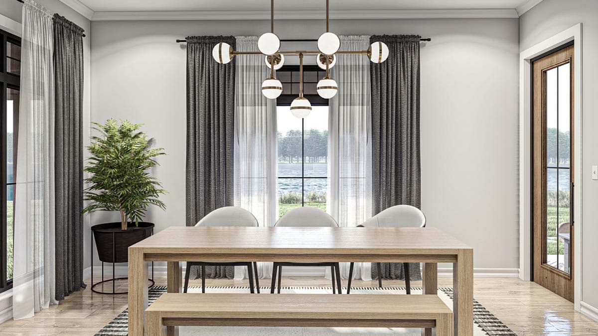 Plan 623230DJ: Rustic Craftsman House Plan Under 3800 Square Feet with Two Garages - Image #9 - Country, Craftsman, Mountain, Rustic, Transitional