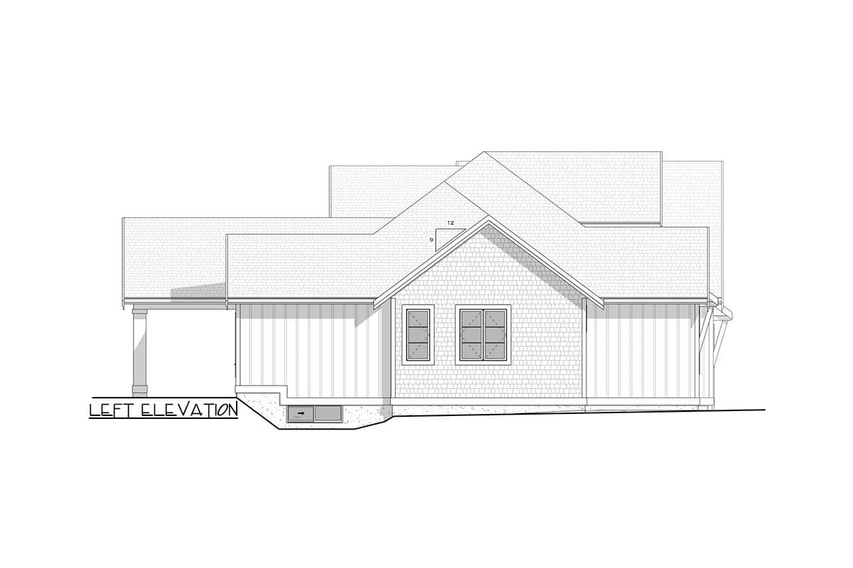 Plan 770503JME: New American House Plan Under 2600 Square Feet with Option to Finish Basement - Image #4 - Country, Craftsman, Farmhouse, Modern Farmhouse, New American