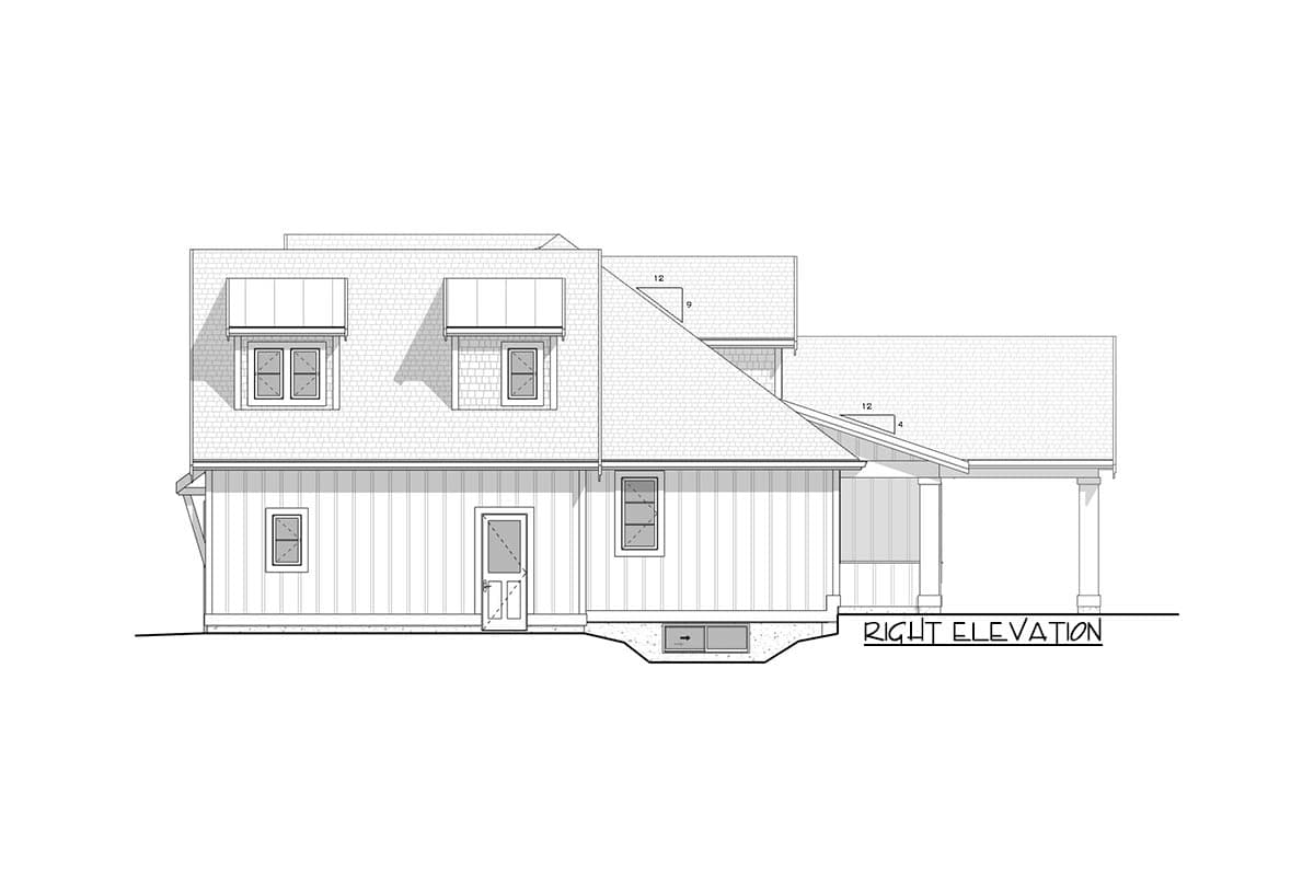 Plan 770503JME: New American House Plan Under 2600 Square Feet with Option to Finish Basement - Image #6 - Country, Craftsman, Farmhouse, Modern Farmhouse, New American