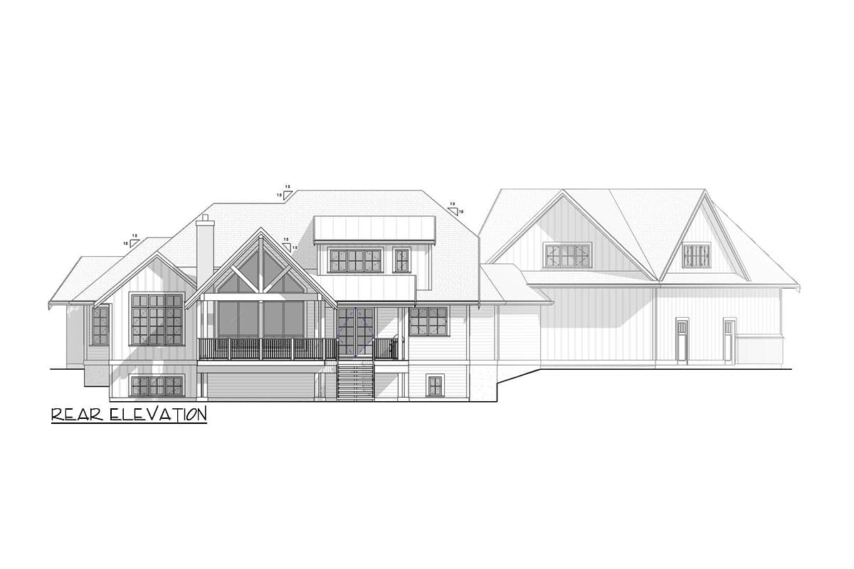 Plan 770504JME: Mountain Craftsman Plan with Future Expansion Spaces - 3335 Sq Ft - Image #6 - Country, Craftsman, Mountain, New American, Rustic