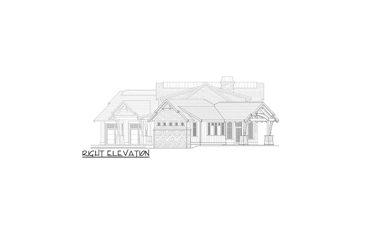 Plan 770509JME: Mountain Craftsman Plan Under 4000 Square Feet with Optional Lower Level - Image #19 - Country, Craftsman, Mountain, New American, Rustic