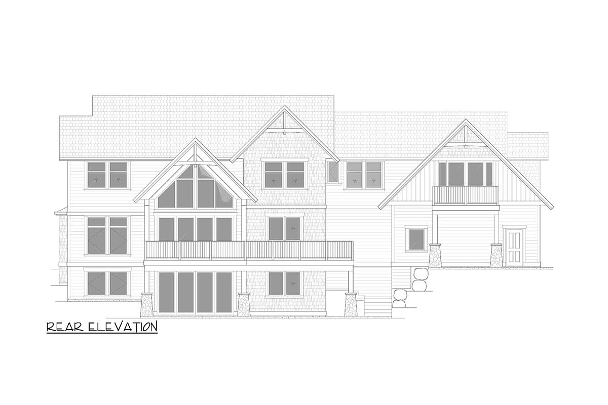 Plan 770510JME: 3-Bed Mountain Craftsman Plan with Vaulted Great Room - Image #34 - Country, Craftsman, Mountain, New American