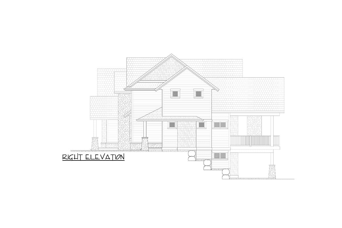Plan 770510JME: 3-Bed Mountain Craftsman Plan with Vaulted Great Room - Image #35 - Country, Craftsman, Mountain, New American