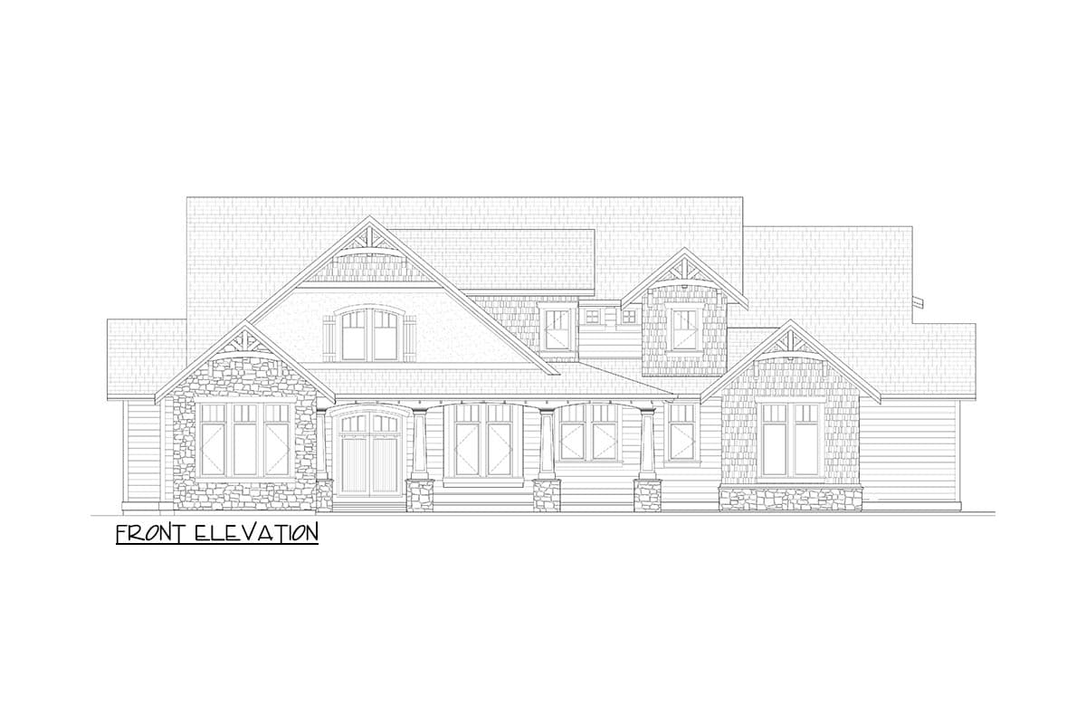 Plan 770511JME: Country Craftsman Plan with Over 3,500 Square Feet  - Image #26 - Country, Craftsman, Farmhouse, Modern Farmhouse, New American, Rustic