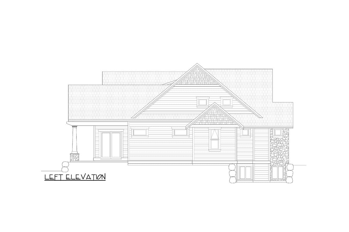 Plan 770511JME: Country Craftsman Plan with Over 3,500 Square Feet  - Image #27 - Country, Craftsman, Farmhouse, Modern Farmhouse, New American, Rustic
